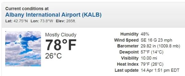 Albany Weather Observation APR-14-2026.webp